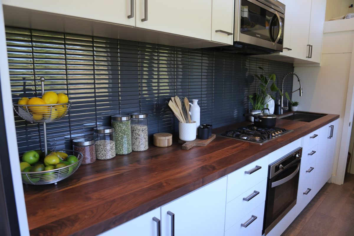 The Best Tile Choices for Tiny House Kitchens and Bathrooms